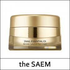 [The Saem] TheSaem ★ Sale 32% ★ ⓘ Snail Essential EX Wrinkle Solution Eye Cream 30ml / 1201(9) / 34,000 won(9)